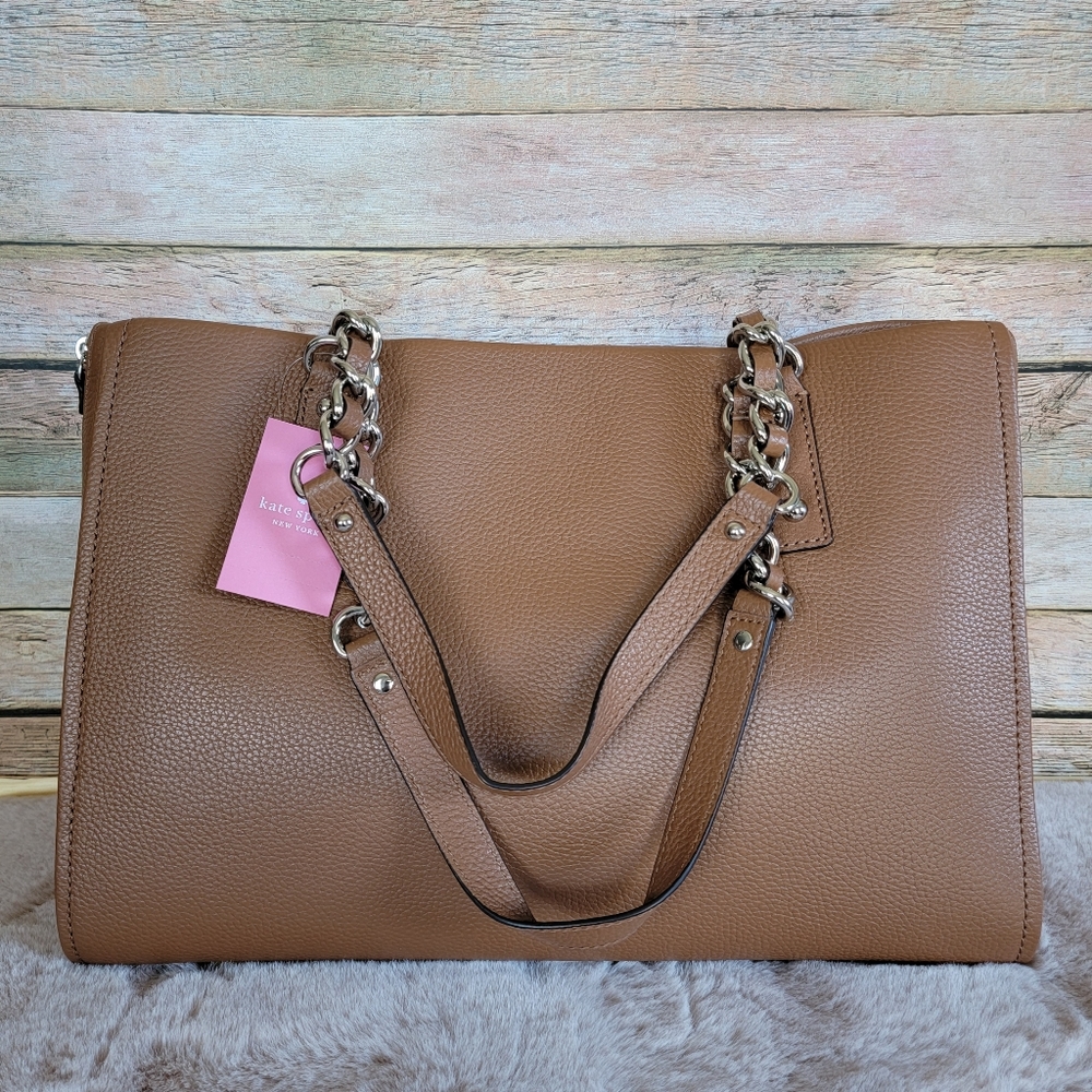 Kate Spade Cobble Hill Andee Leather Satchel - Picture 3 of 11